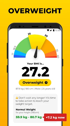 BMI Calculator - Weight Loss Tracker Screenshot 2