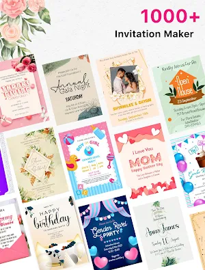Invite Creator: Card Maker Pro Screenshot 0