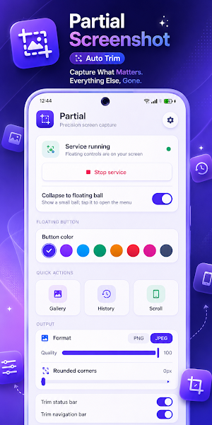 Partial Screenshot: Auto Trim Screenshot 1