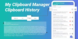 My Clipboard Manager - Clipboard History Screenshot 0