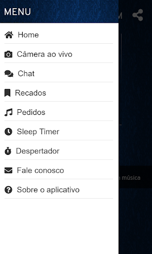 web radio novo som Screenshot 2