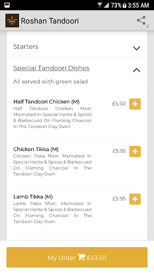 Roshan Tandoori Screenshot 2