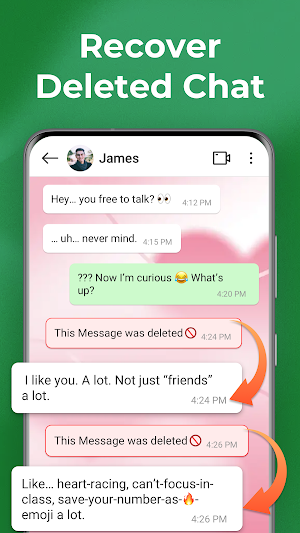 Recover Deleted Messages App Screenshot 1