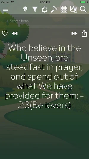 Quran Quotes - Islamic Verses Screenshot 0