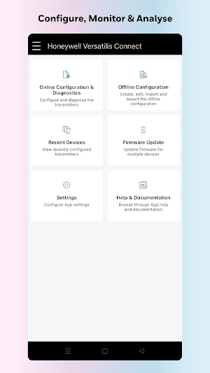 Honeywell Versatilis Connect Screenshot 0