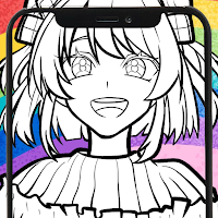 Draw Coloring Colorful Peach