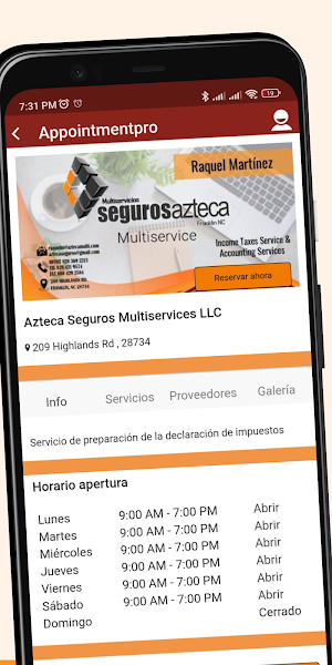 Azteca Multiservices Screenshot 2