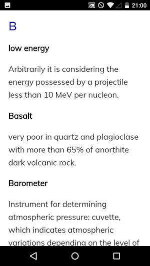Chemistry Dictionary Screenshot 2