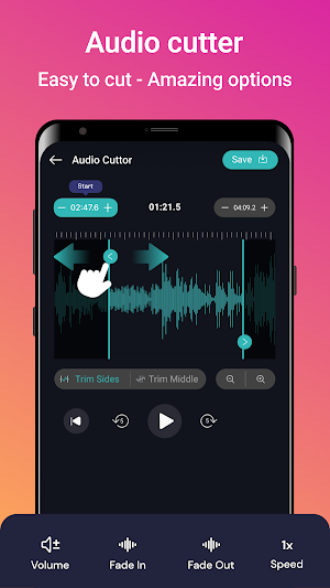 Video To Mp3 - Audio Editor Screenshot 2