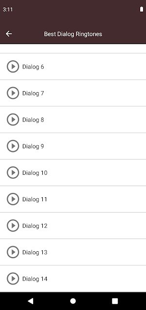 Dialogue Ringtones Screenshot 2