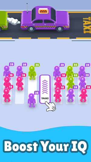 Taxi Jam - Sorting Games Screenshot 2