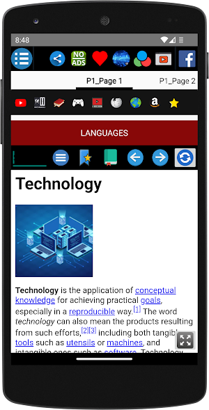 Technology - History Screenshot 1
