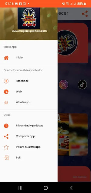Radio Nuevo Amanecer Screenshot 0