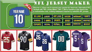 NFL jersey Maker - T-Shirts Screenshot 0
