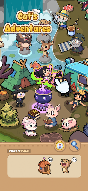 Sticker Saga: Cat's Adventures Screenshot 2