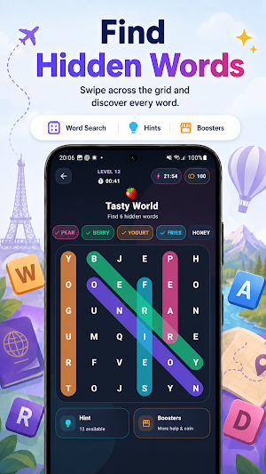 LexiTrail Word Search Game Screenshot 0