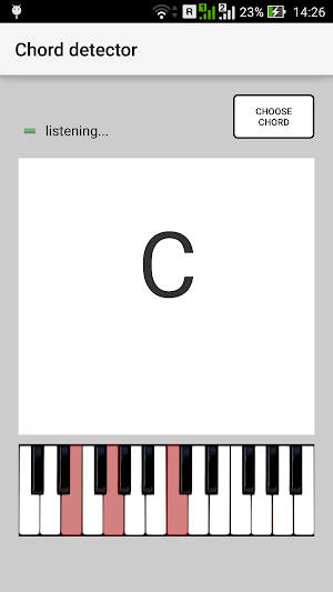 Chord detector Screenshot 0