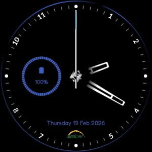 Minimalist Aura Watch Face Screenshot 0