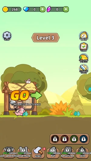 Drop Equipment At Start Screenshot 2