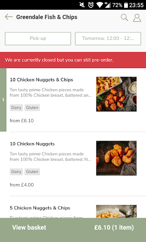 Greendale Fish & Chips Screenshot 1