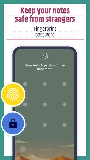 Diary with password Screenshot 1