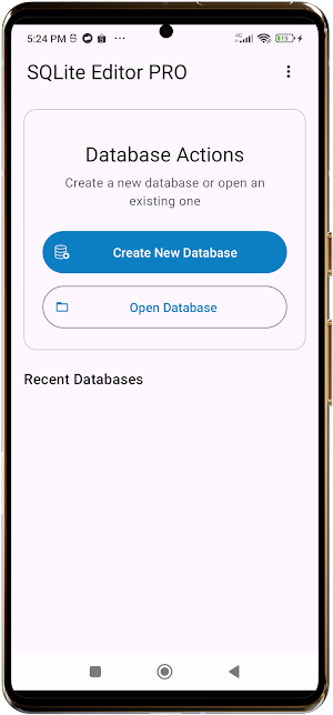 DB CommanderX for SQLite (PRO) Screenshot 0