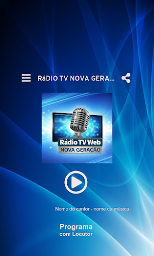 Rádio TV Nova Geração Screenshot 0