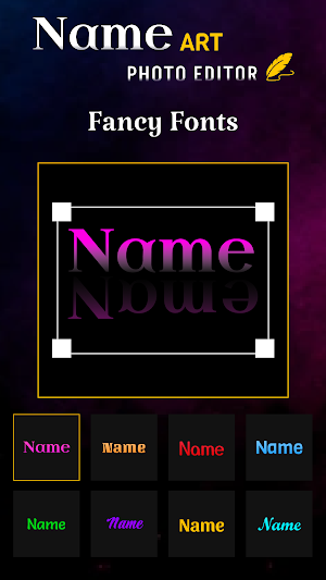 Name Art Photo Editor Screenshot 2