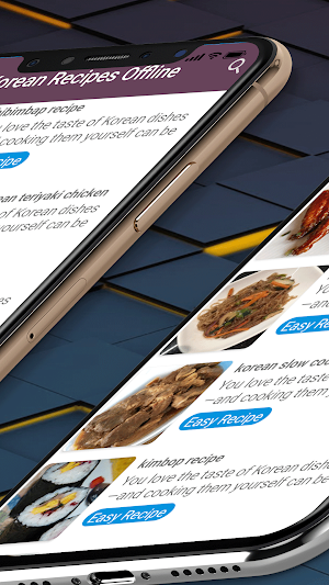Korean Recipes Offline Screenshot 3
