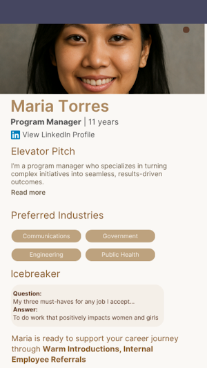 SponsHer Screenshot 3