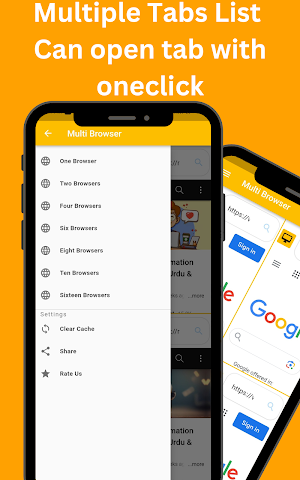 Multi Web Browser - Multi View Screenshot 3