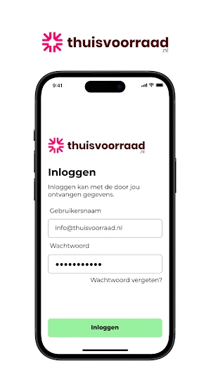 Thuisvoorraad Screenshot 0