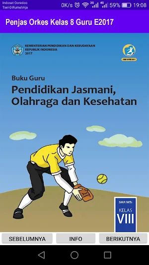 Penjas Orkes Kelas 8 Guru E2017 Screenshot 0
