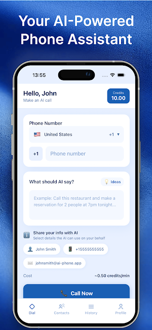 AI Phone Screenshot 0