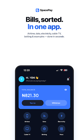 Spacepay  - Cheap Data & Bills Screenshot 0