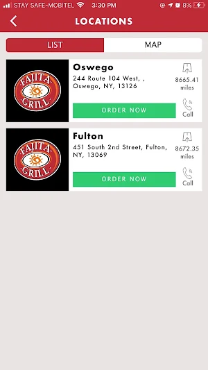 Fajita Grill screenshot 2