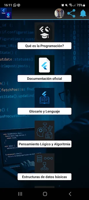 Flutter y Dart Curso Gratis Screenshot 0