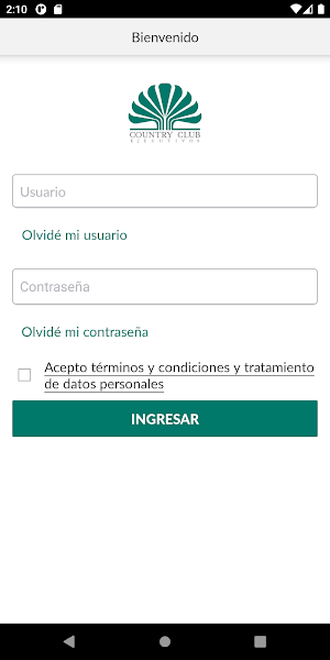 Country Club Ejecutivos (CCE) Screenshot 0
