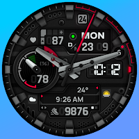 SH080 Watch Face, WearOS watch