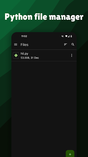 PythonX : Coding from Mobile Screenshot 0