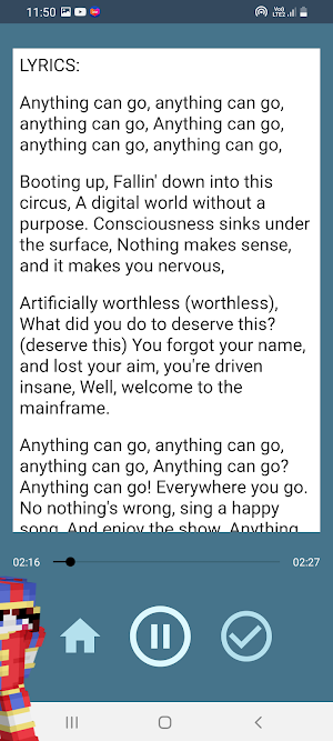 Jaxs Pomny Song Lyrics Screenshot 3