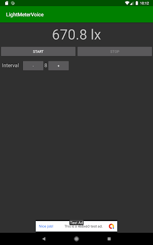 Light Meter Voice Screenshot 2