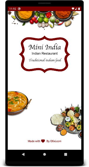Mini India Restaurant Screenshot 0
