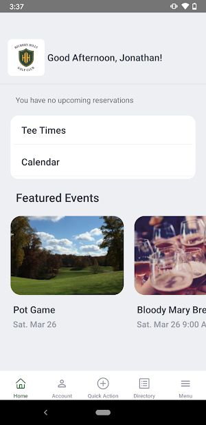 Hickory Hills Golf Club Screenshot 1