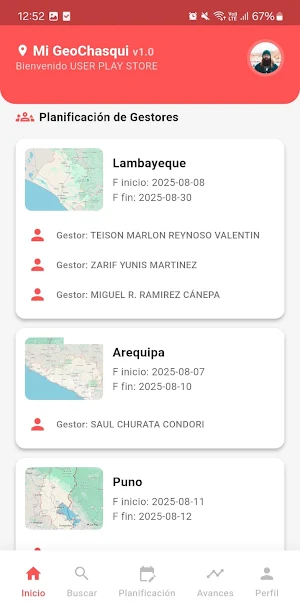 Geochasqui Screenshot 2