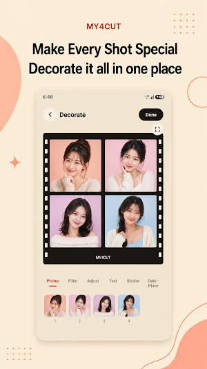 MY4CUT - Photo Booth Screenshot 2