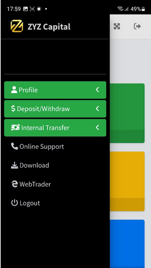 ZYZ Capital CRM Screenshot 0