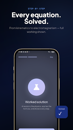 Physics Solver: AI Helper Screenshot 1