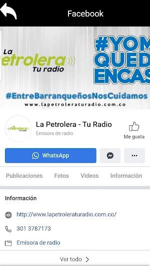 La Petrolera Tu Radio Screenshot 1