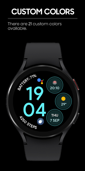 Material Stack: Watch face Screenshot 3